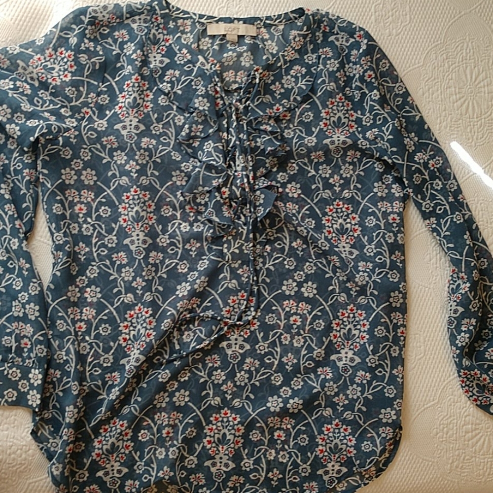 Loft floral blouse Small